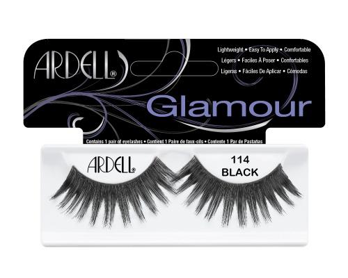 Ardell Glamour Strip Lashes - Natural Looking False Eyelashes for Dramatic Eye Makeup | Perfect for Parties, Weddings & Special Occasions