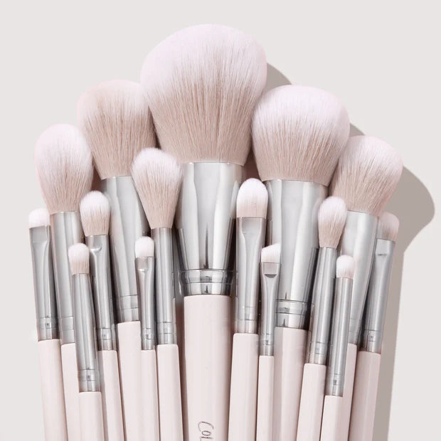 Colourpop Stone Cold Brush Set - Premium Makeup Brushes for Eyeshadow, Blending & Contouring | Perfect for Professional Makeup Artists & Beauty Enthusiasts