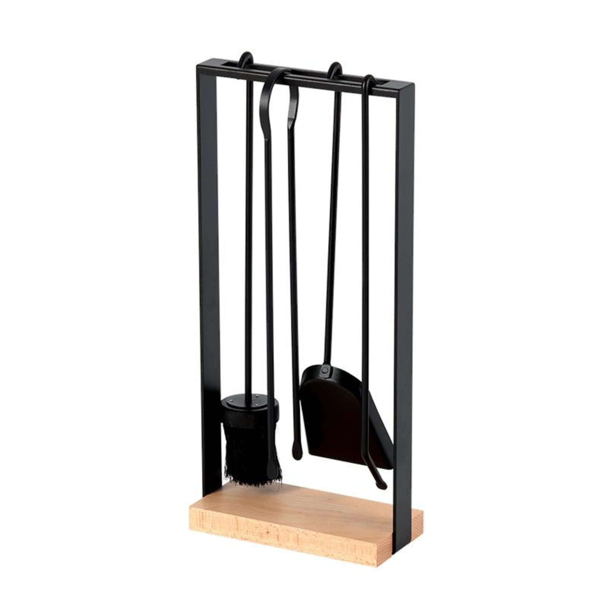 Osburn AC02628 Nordik Fireplace Tool Set - Heavy Duty Steel Fireplace Accessories for Wood Stove, Fire Pit & Hearth - Perfect for Indoor & Outdoor Use