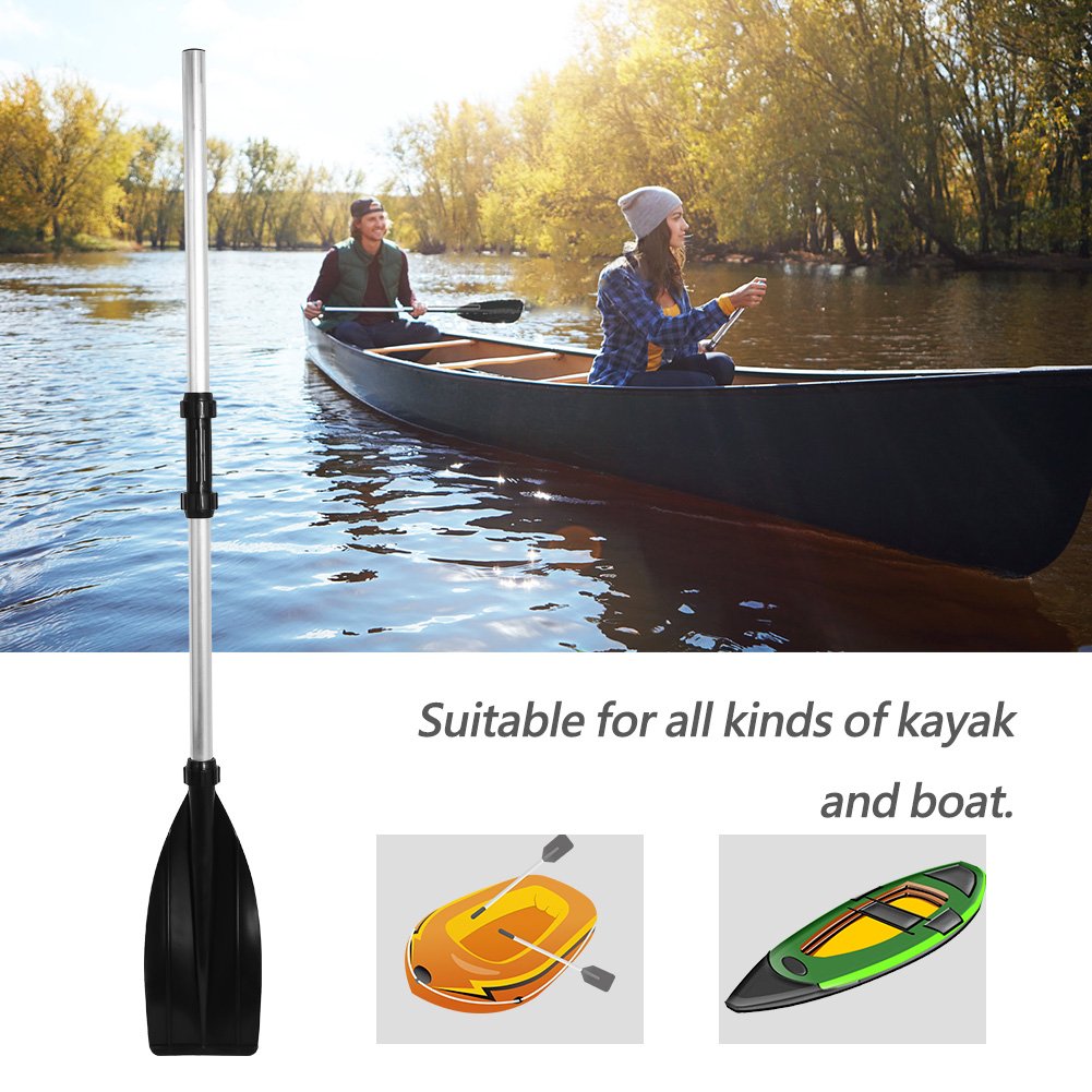 **Pissente Kayak Paddle - 2-Piece Detachable Lightweight Aluminum Oars with Comfort Grips & Ribbed Blade for Surf, Boating, Kayaking & Outdoor Water Sports**    *(Perfect for Kayaking, Canoeing, Fishing, and Recreational Water Adventures!)*