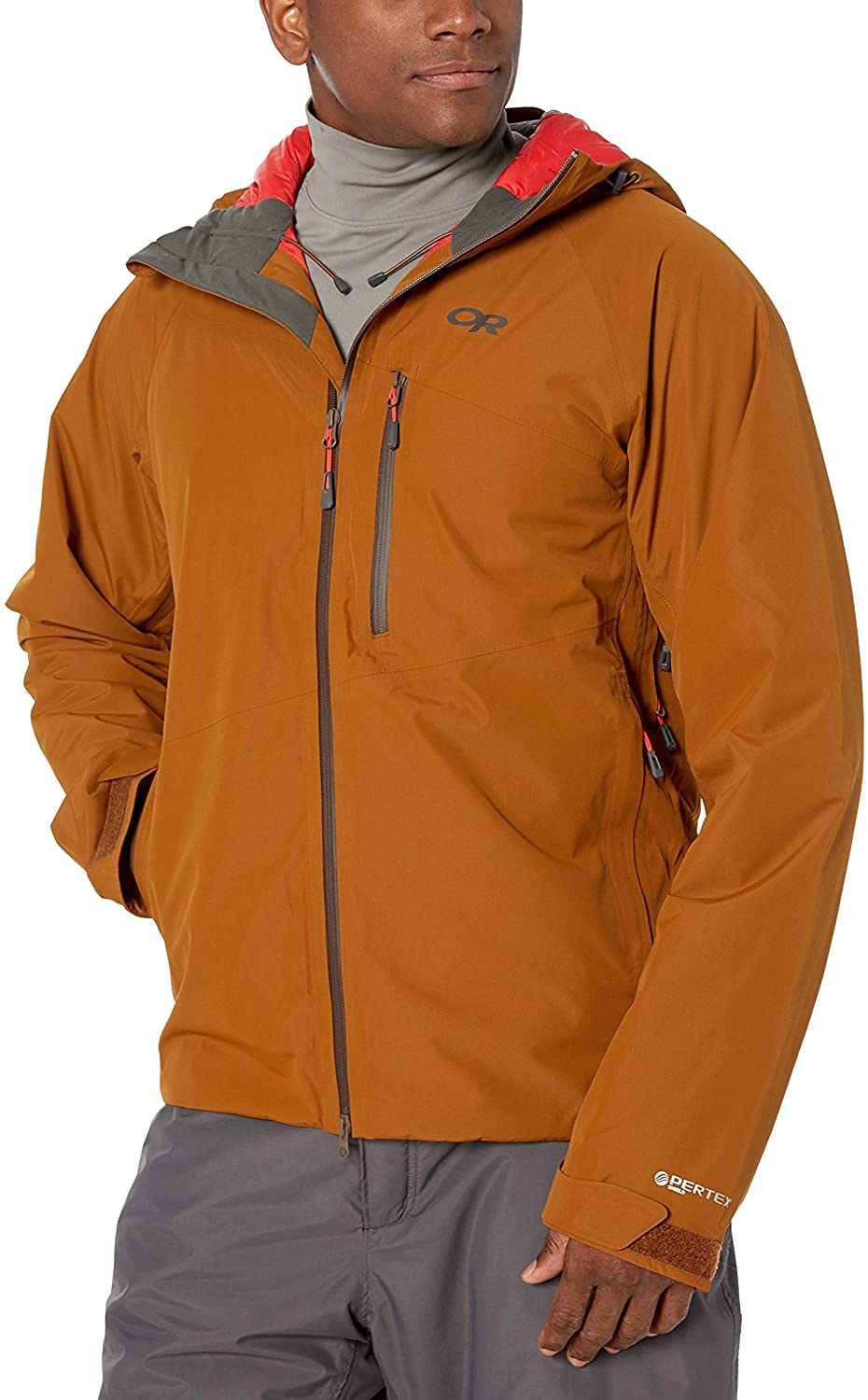 Outdoor Research Men's Fortress Jacket - Waterproof Windproof Hiking Jacket for Outdoor Adventures | Perfect for Camping, Backpacking & Mountain Climbing