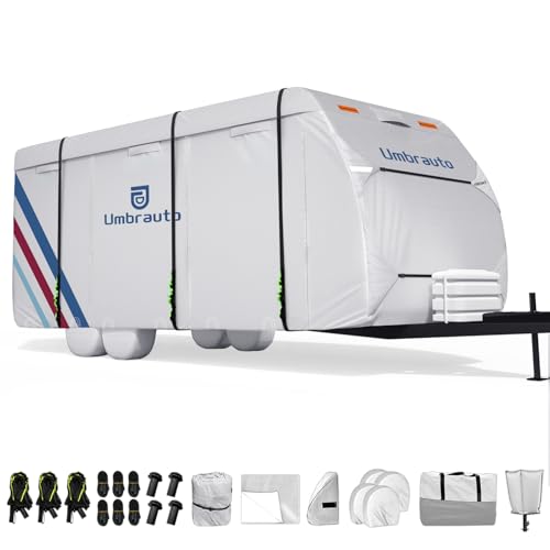 Travel Trailer RV Cover (Silver)