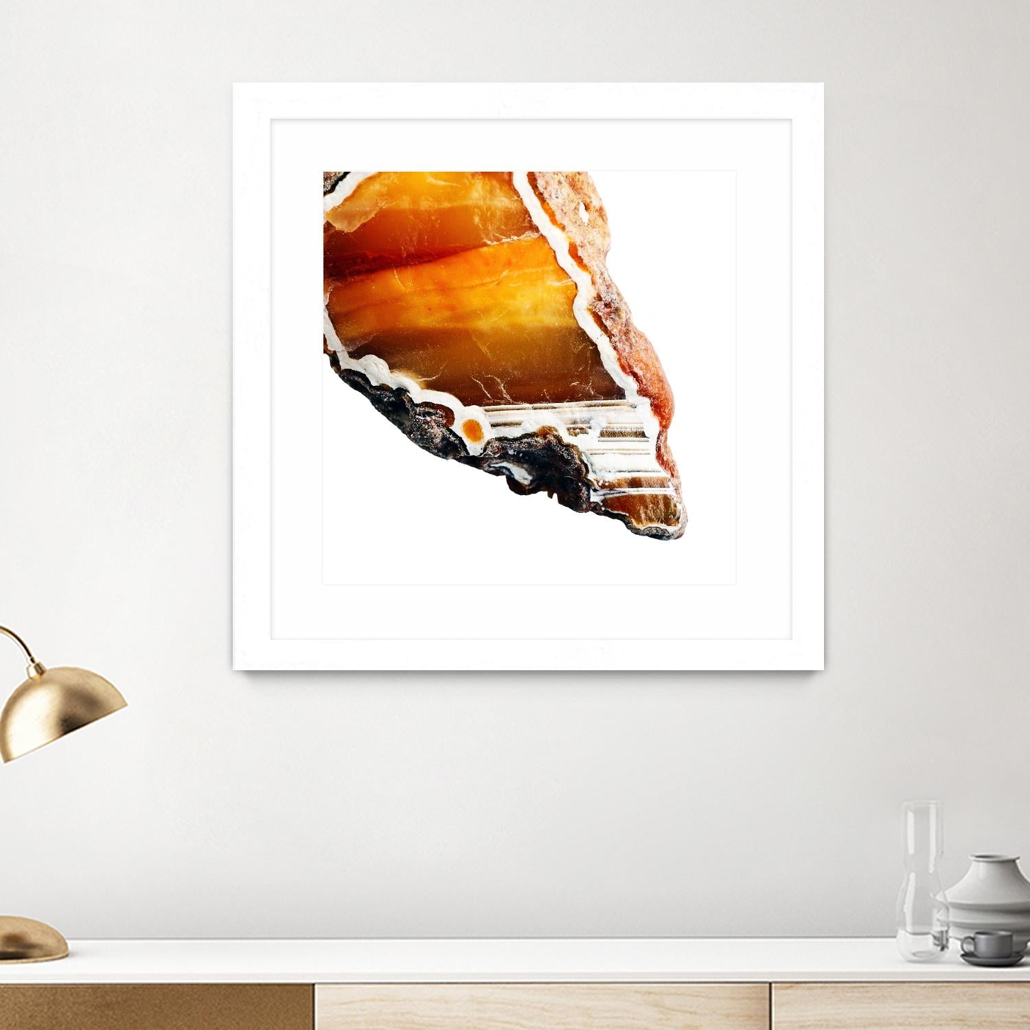 Blood Orange Agate A - Natural Healing Crystal for Meditation, Chakra Balancing & Home Decor | Perfect for Yoga, Reiki & Spiritual Gifts