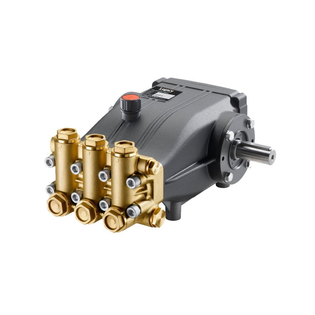 Legacy GT6036L.2 High Pressure Water Pump - 3600 PSI, 6.0 GPM, 1450 RPM Solid Shaft for Industrial Cleaning, Agriculture & Construction Use