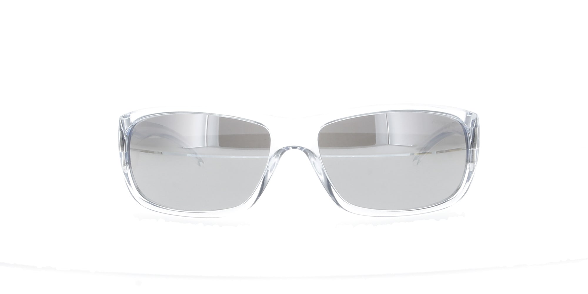 Arnette Crystal Grey Silver Mirror Sunglasses - Stylish UV Protection for Outdoor Sports & Driving