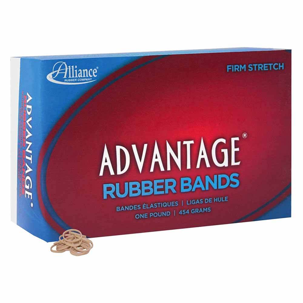 Alliance Rubber #8 Rubber Bands - 1lb Bulk Pack (350 Count) - Heavy Duty Office, School, and Home Use for Organizing, Bundling & Crafting