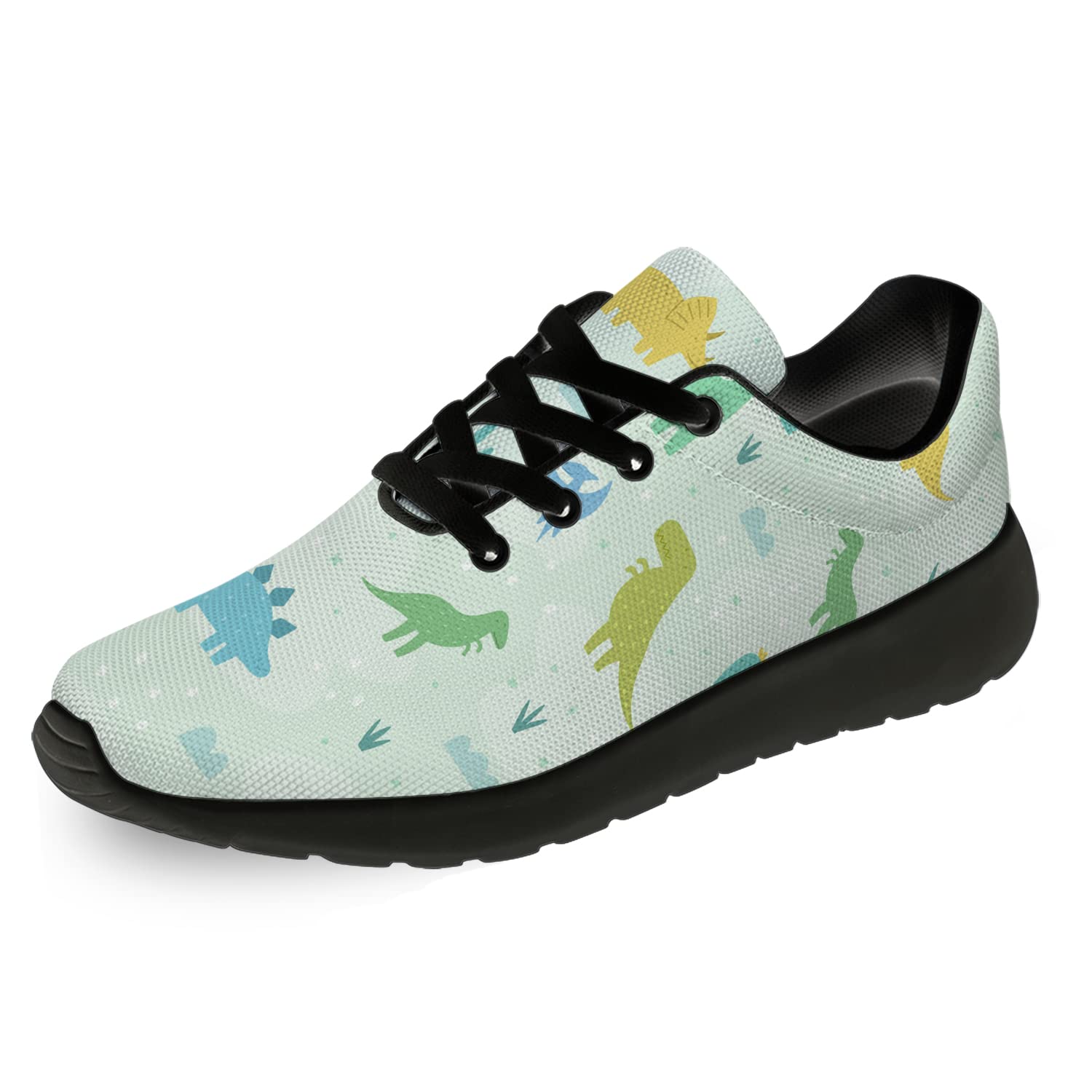 Ciadoon Dinosaur Themed Running Shoes - Lightweight Athletic Sneakers for Women & Men - Comfortable Walking & Jogging Shoes - Perfect Gift for Boys & Girls - Ideal for Gym, Outdoor Activities & Casual Wear