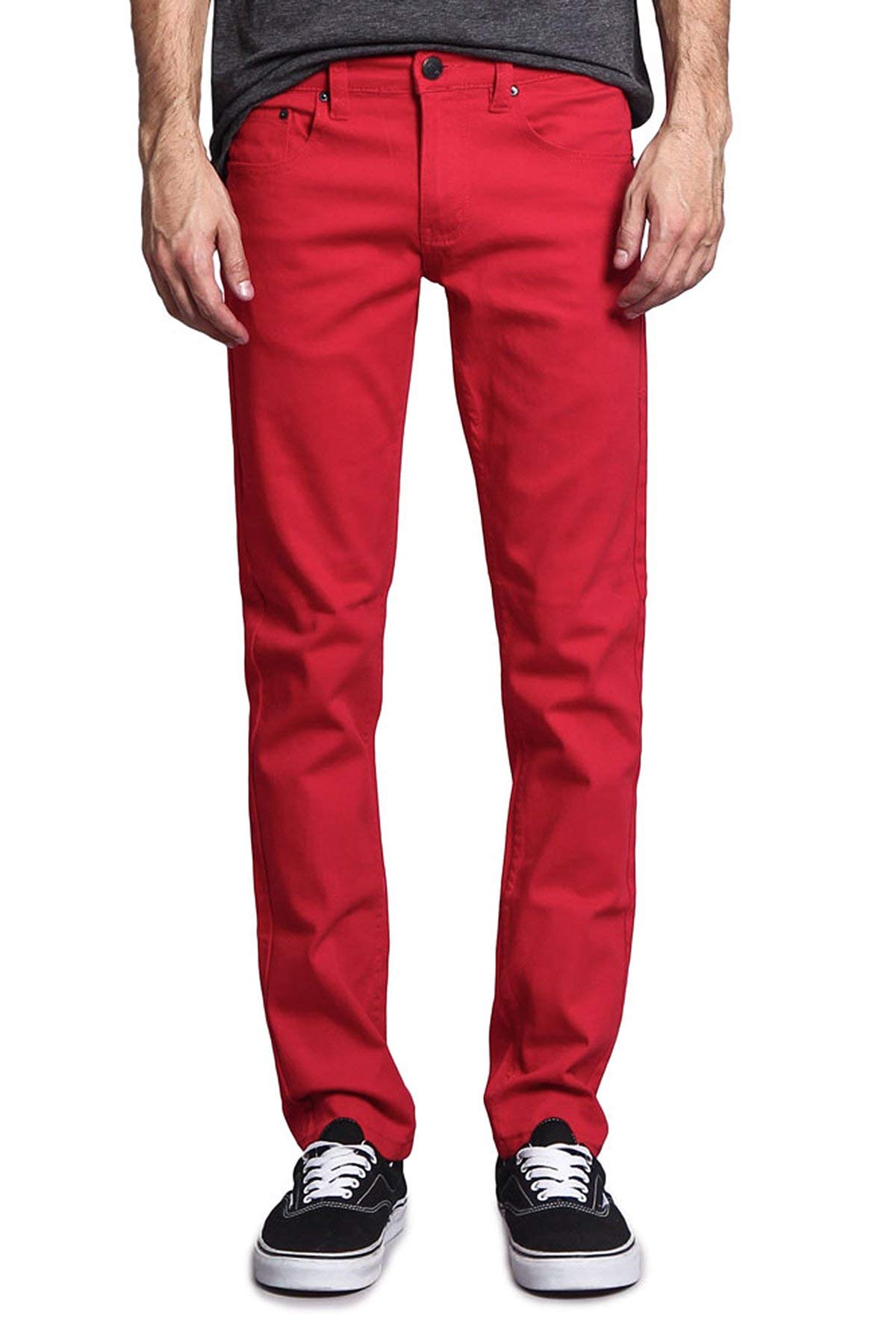 Stylish Men's Slim Fit Colored Jeans - Trendy Casual & Dress Pants for Everyday Wear | Perfect for Office, Dating & Weekend Outfits