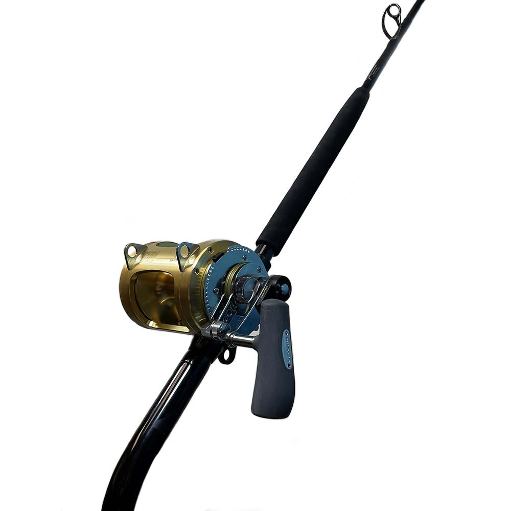 Shimano Tiagra Combo TI50WLRSA Fishing Reel - Wahoo Special Saltwater Trolling Reel for Offshore Big Game Fishing
