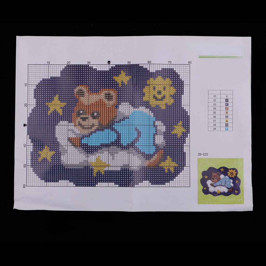 LoveinDIY 2 Sets Bear Rug Crochet Kit with Step-by-Step Instructions - Perfect for DIY Home Decor, Baby Nursery, and Cozy Winter Crafts
