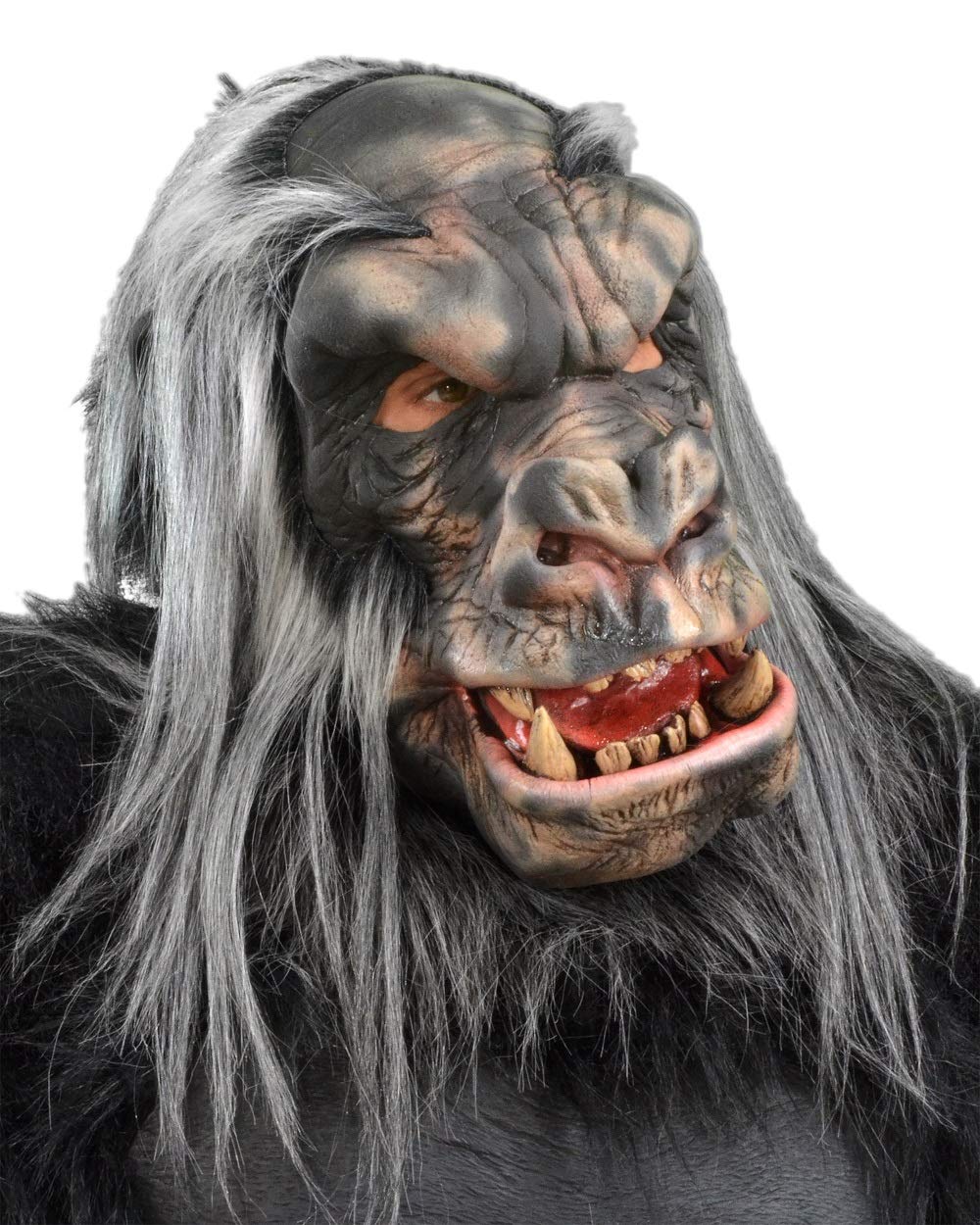 Zagone Studios Men's Ancestor Mask - Premium Halloween Costume Mask for Cosplay, Horror Parties & Theatrical Performances