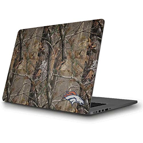 Officially Licensed NFL Denver Broncos Realtree AP Camo Laptop Skin for MacBook Pro 15.4-inch | Protective Decal Sticker | Perfect for Work, School & Travel