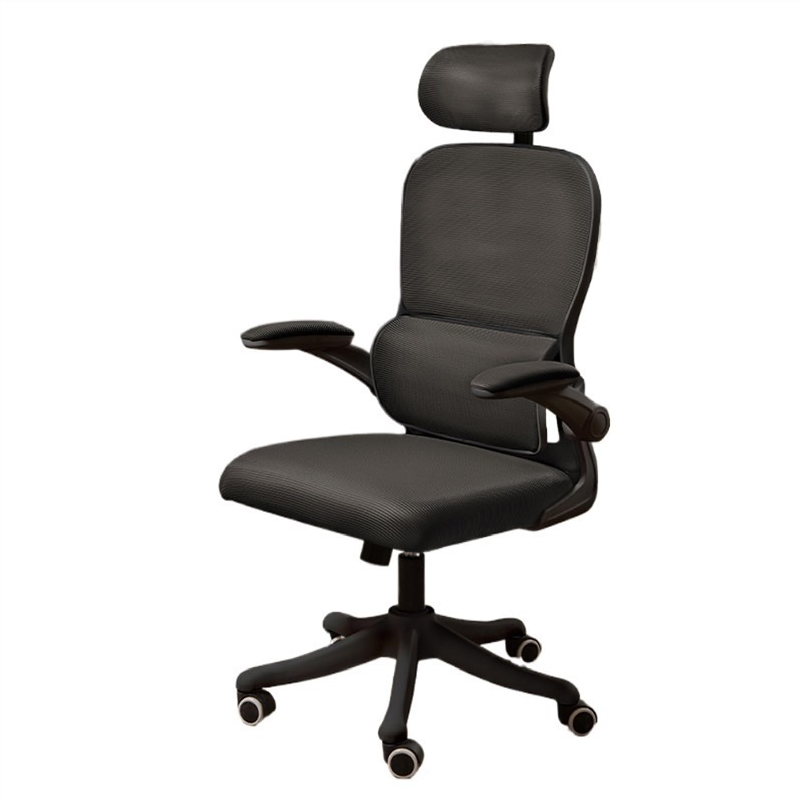 Ergonomic Office Chair with Lumbar Support & Headrest - Home & Office Use