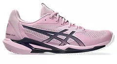 Asics Women's Solution Speed FF 3 Tennis Shoes - Lightweight & Breathable Court Sneakers for Women (Ube/Indigo Fog) | Perfect for Competitive Matches & Training Sessions