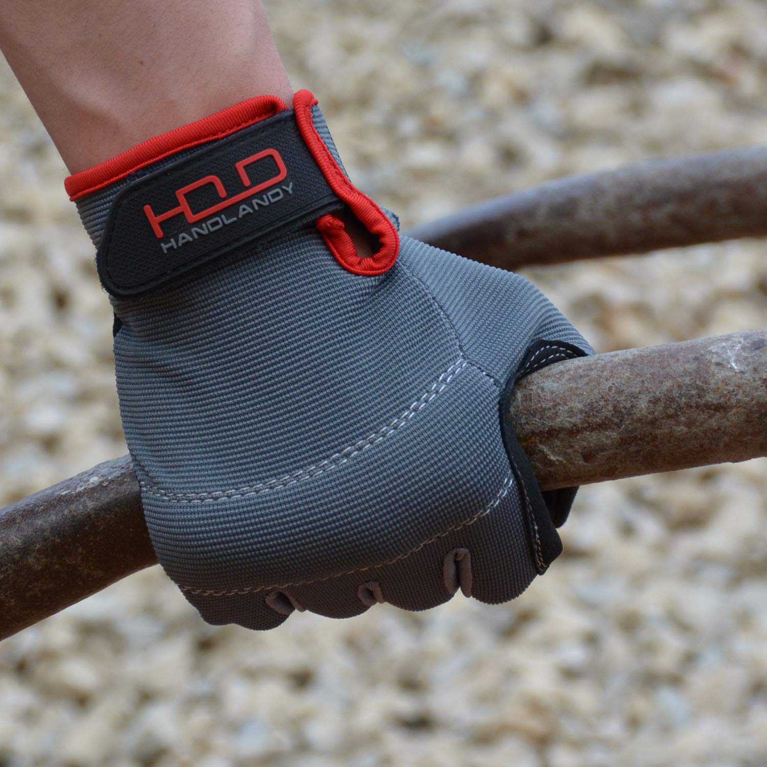 Handlandy Touchscreen Work Gloves for Men & Women - Mechanic & Yard Work
