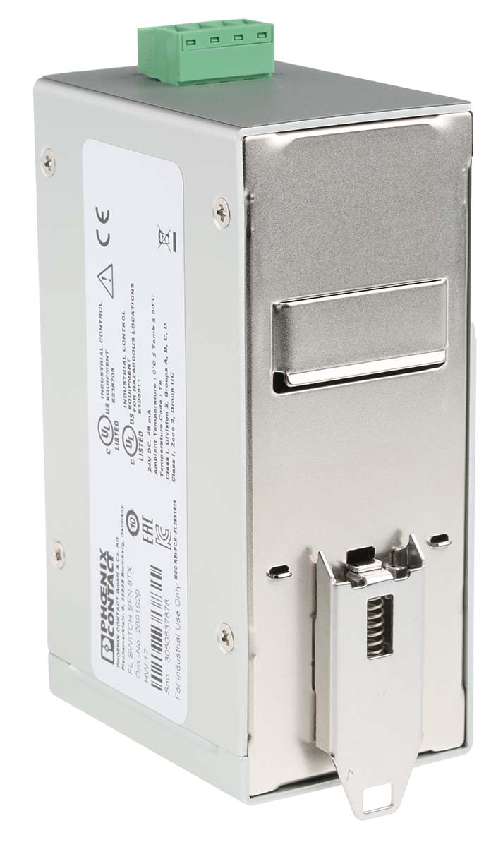 Phoenix Contact 2891929 FL Switch SFN 8TX - 8-Port Industrial Ethernet Switch for Reliable Network Connectivity | Perfect for Factory Automation & Harsh Environments