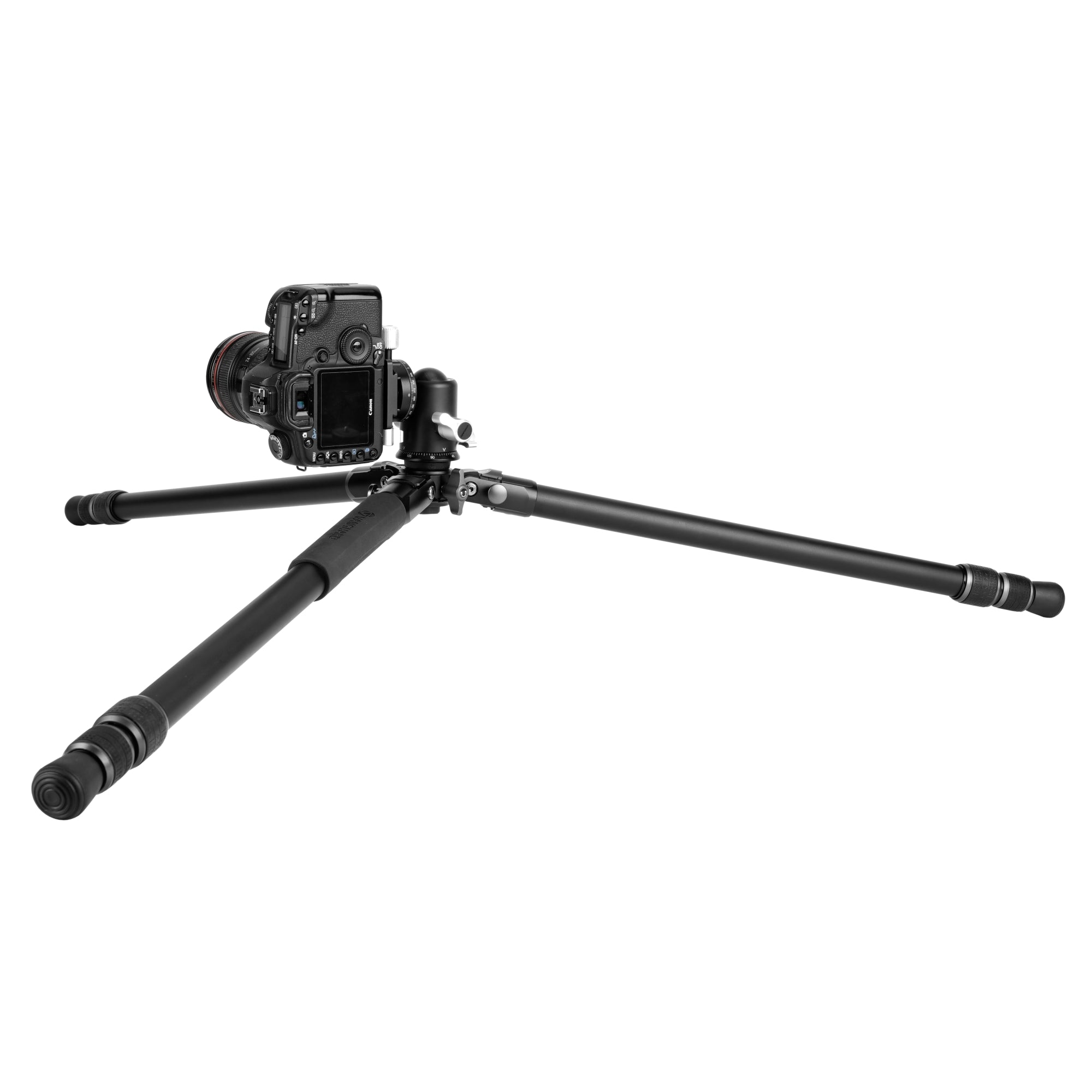 VEO 3 303AB Professional Aluminum Tripod with Dual Axis Ball Head - Lightweight & Stable for DSLR Cameras, Video Shooting, Travel Photography