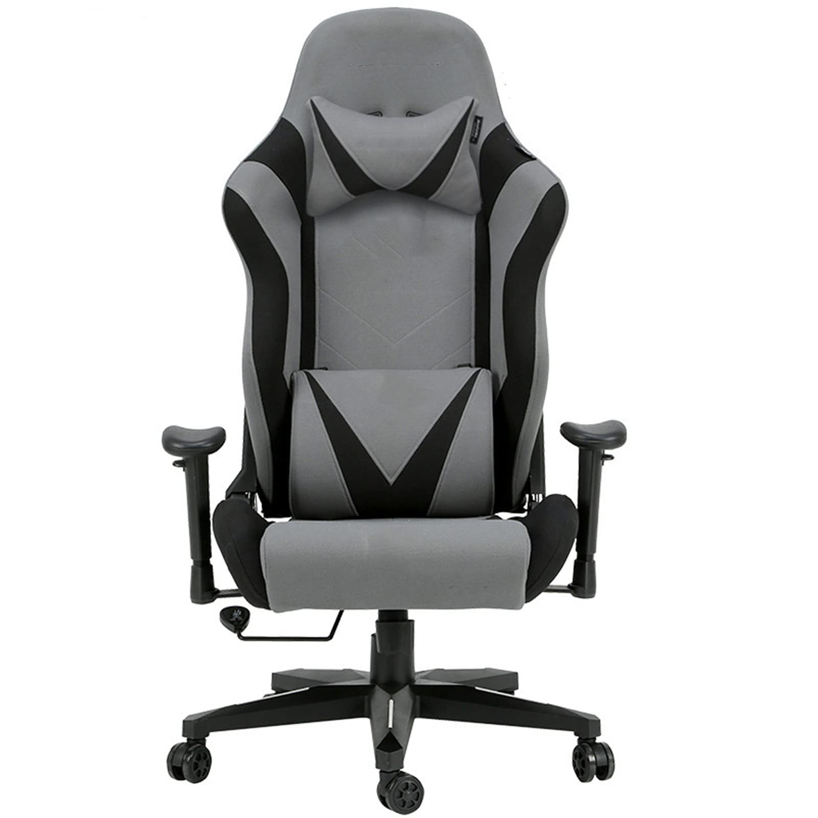 Ergonomic Computer Gaming Chair - Adjustable Reclining Office Chair with Lumbar Support for Home, Dorm & Workspace - Comfortable Desk Chair for Long Hours of Work, Study & Gaming Sessions