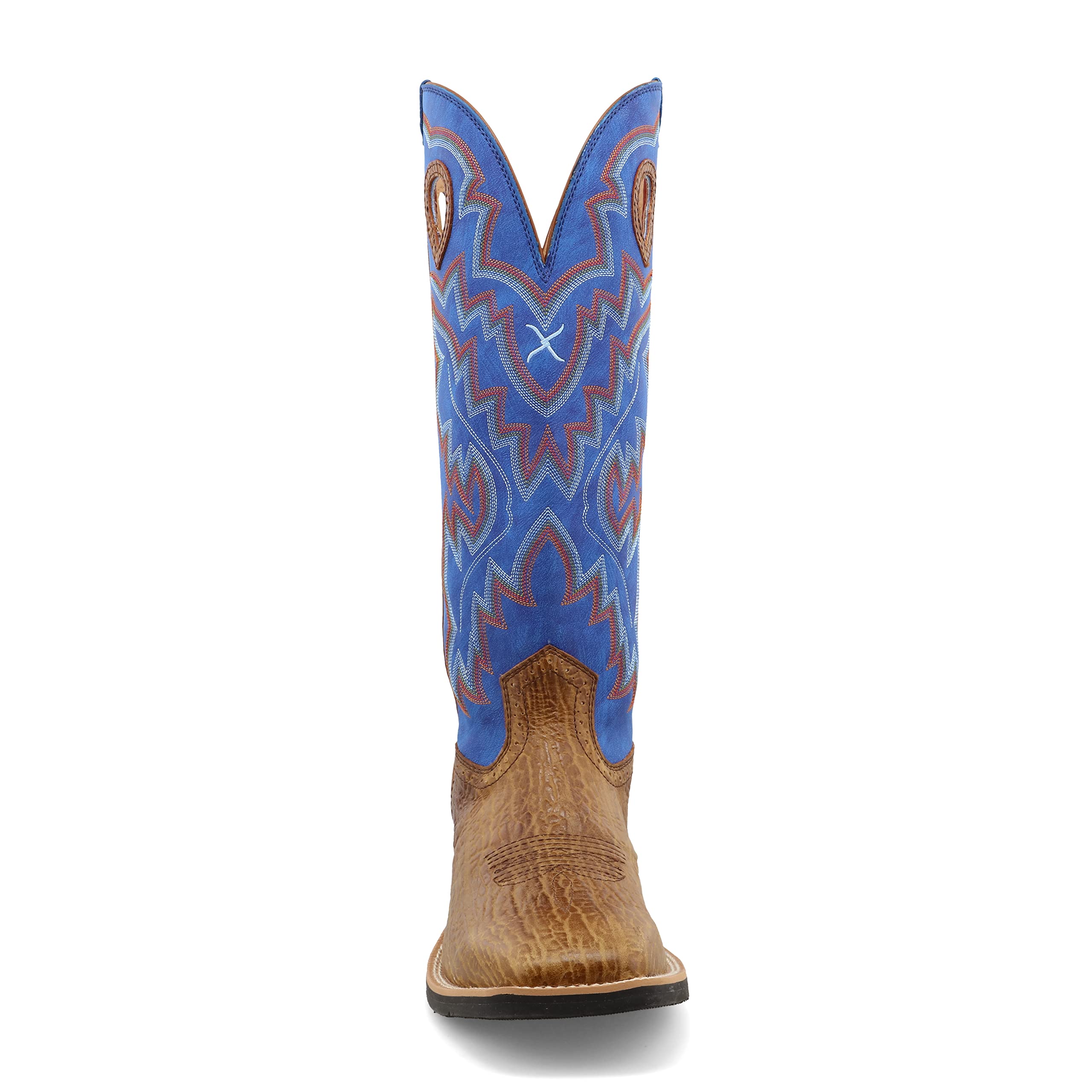 Twisted X Men's Buckaroo Boots - Comfortable Western Cowboy Boots for Men | Durable Leather Work Boots for Riding, Hiking & Outdoor Activities