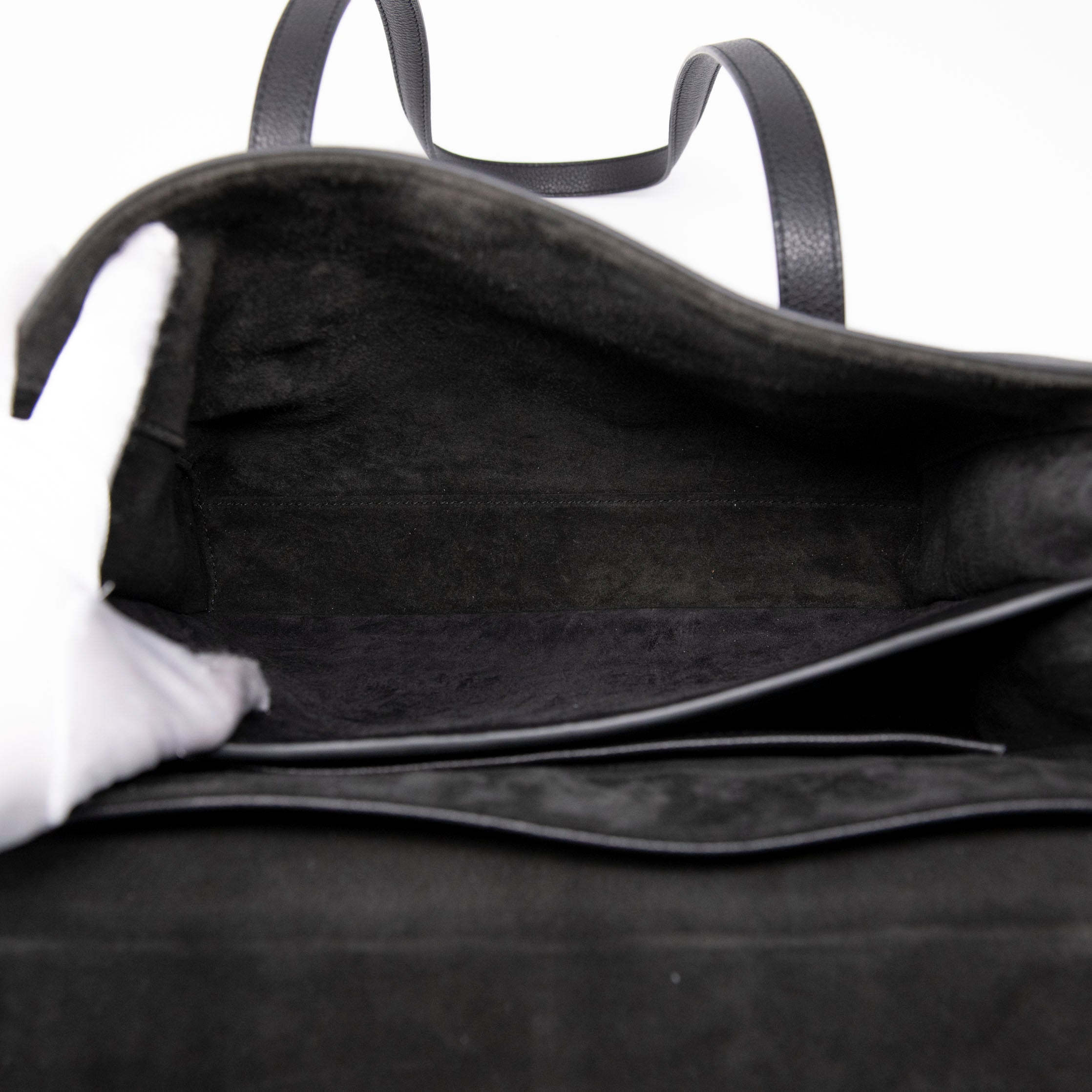 Celine Black Medium Soft 16 Leather Shoulder Bag - Luxury Handbag for Women, Perfect for Work, Travel & Everyday Use