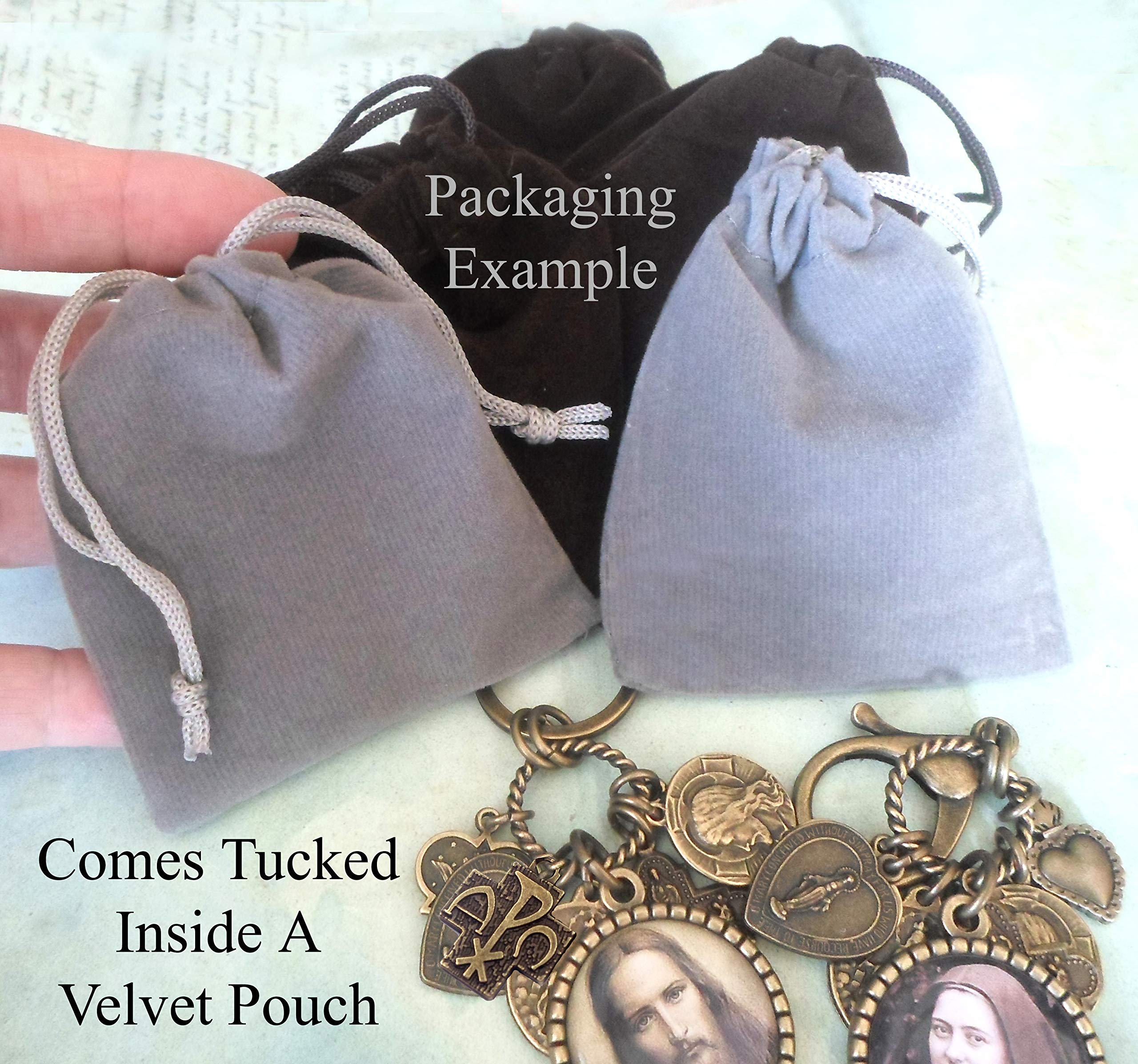 St. Leo The Great Keychain, Necklace & Clip - Catholic Patron Saint Jewelry for Confirmation Gifts - Perfect for Religious Occasions & Daily Faith Reminder