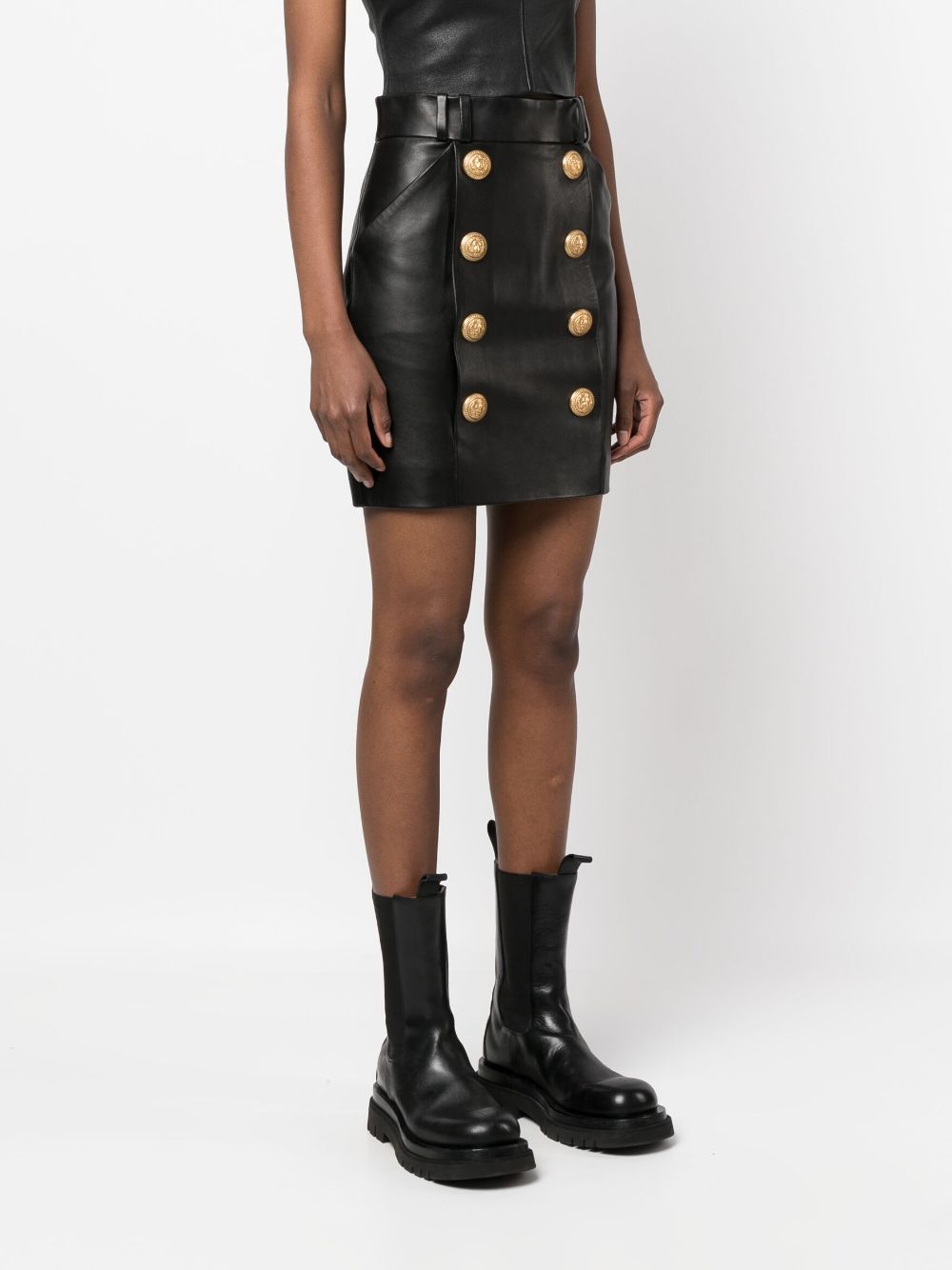 Balmain Black Skirts for Women | High-Quality Designer Skirts | Perfect for Parties, Work & Evening Events
