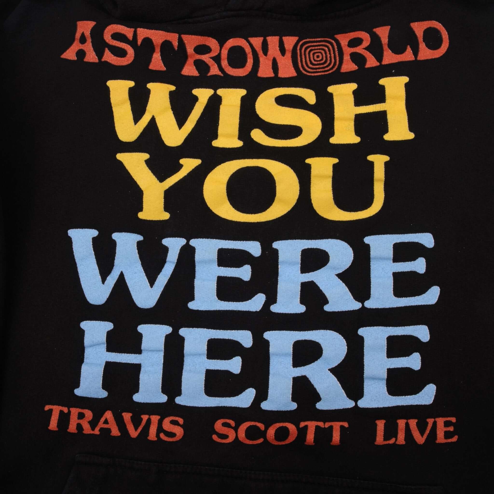 Travis Scott Astroworld 2019 Teddy Bear Hoodie Sweatshirt - XL Size, Oversized Fit, Unisex Streetwear for Concerts & Casual Outfits