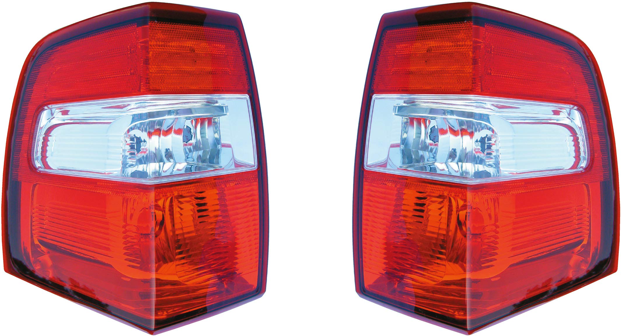 EPIC LIGHTING OE Style Replacement Rear Brake Tail Lights Assembly for Ford Expedition 2007-2017 - Left Driver & Right Passenger Side Pair - Perfect for Night Driving & Enhanced Safety
