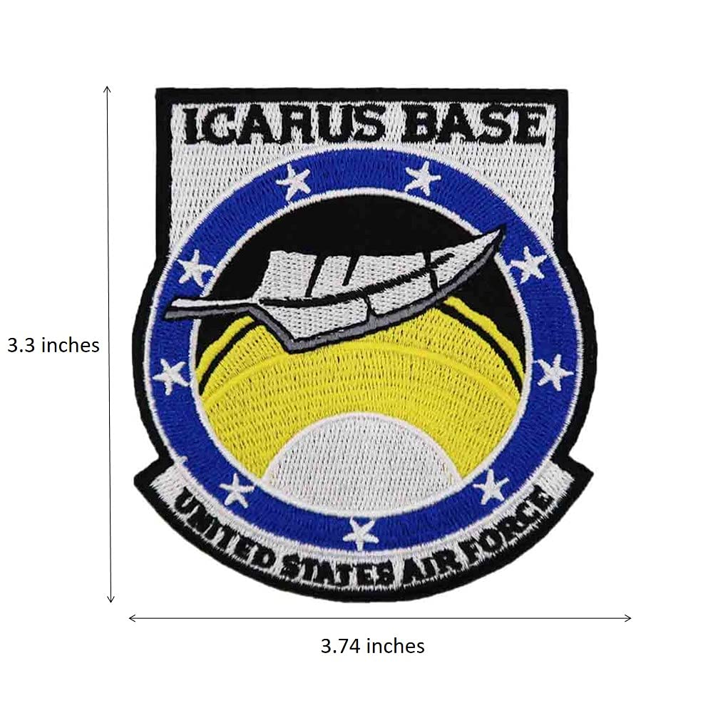 Stargate Embroidered Iron On Patch for Halloween Costume & Cosplay - DIY Sewing Applique for Jackets, Bags, Hats and More
