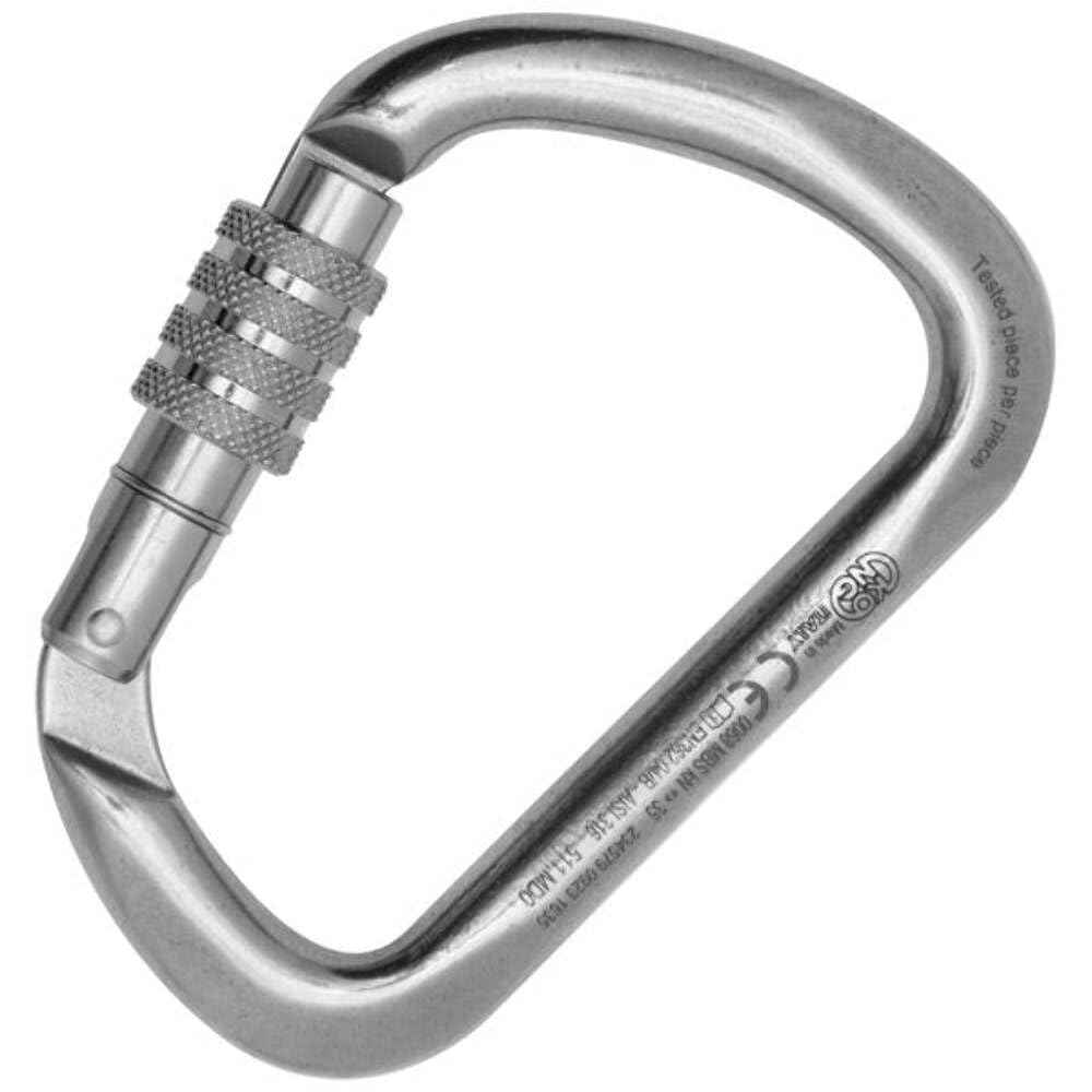 Kong XL INOX AISI 316 Stainless Steel Screw Gate - Heavy Duty Marine Grade Hardware for Boats, RVs, and Outdoor Applications