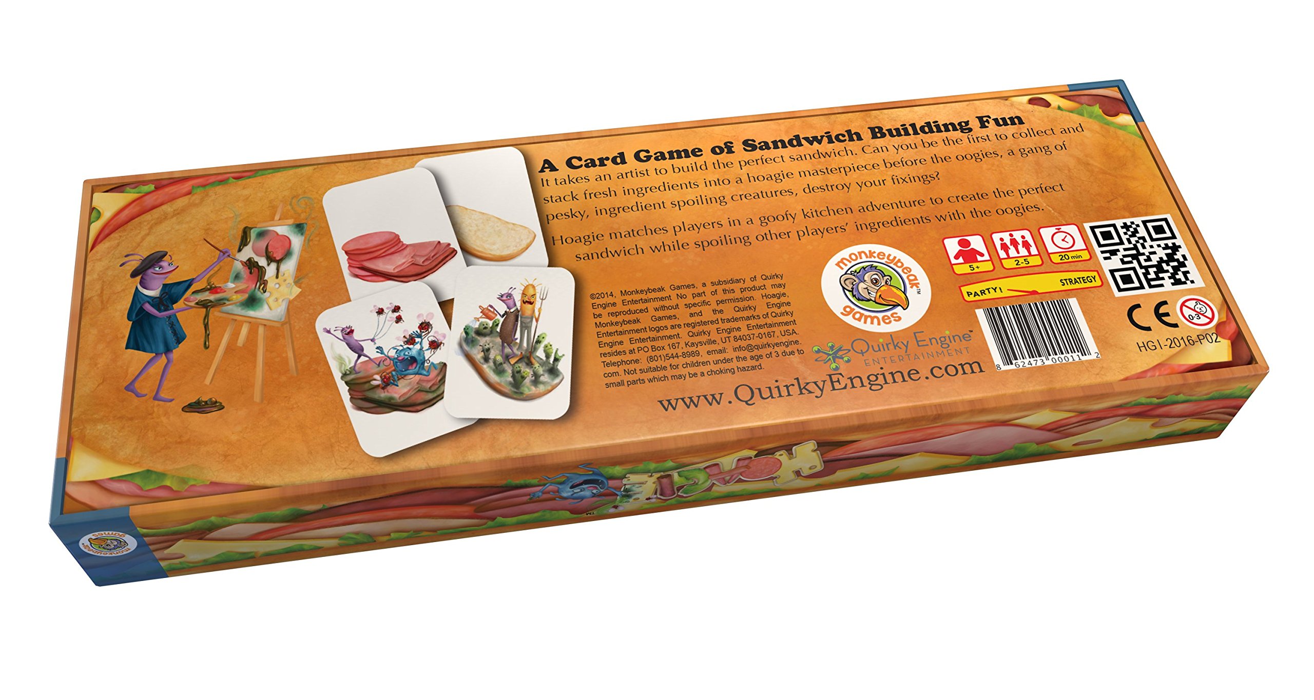 Hoagie - Fun Family Board Game for Kids & Adults | Addictive Kitchen Adventure Party Game | Perfect for Game Nights, Birthday Parties & Family Gatherings
