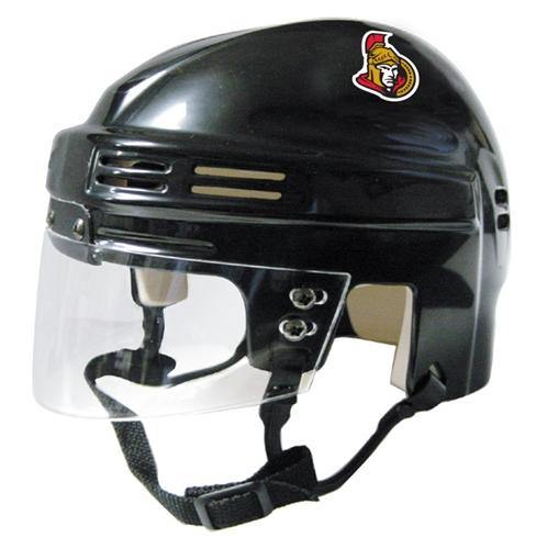 Ottawa Senators NHL Collectible Mini Helmet with Display Stand - Officially Licensed Hockey Memorabilia for Fans & Collectors - Perfect for Home Decor, Man Cave, Sports Room, or Gift for Hockey Enthusiasts