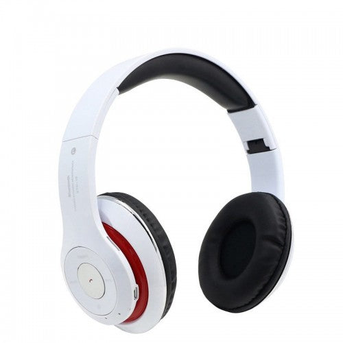 Foldable Wireless Bluetooth Headphones with HD Stereo Sound - STN 16 (White) | Perfect for Travel, Workouts & Commuting