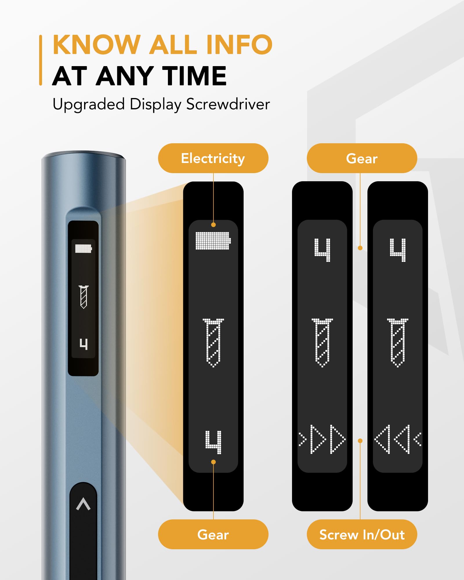 VIGRUE Mini Electric Screwdriver Set - 400RPM Cordless Precision Screwdriver with LED Light, 5 Adjustable Torque Settings & 48 Magnetic Bits - Perfect for Phone, Watch, Laptop, Jewelry Repair and DIY Projects | Compact Electric Drill Kit for Home, Office and Professional Use