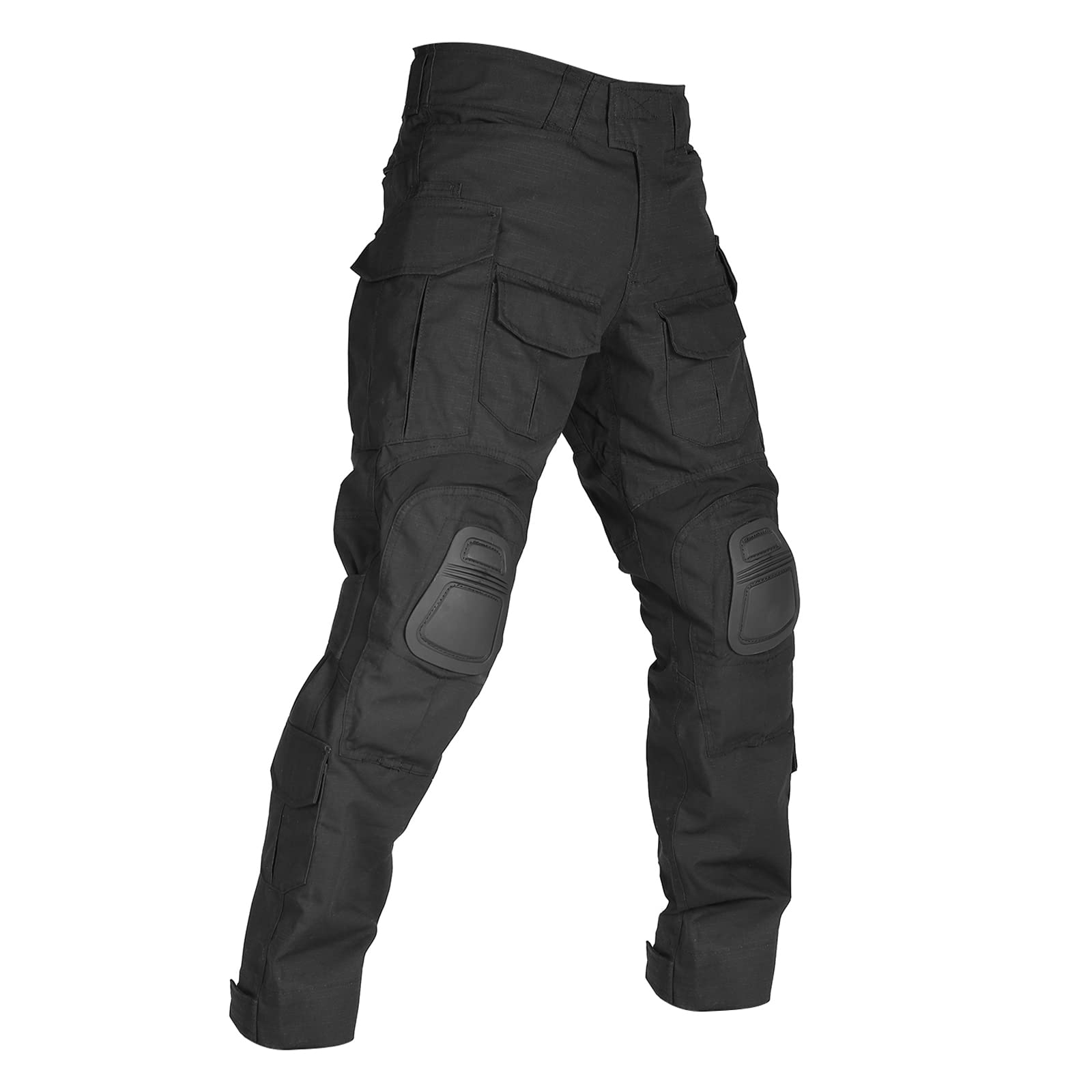 G3 Combat Pants with Knee Pads - Tactical Military Trousers for Men | Ripstop Camo Hunting & Airsoft Pants | Outdoor Adventure, Range Training & Tactical Missions