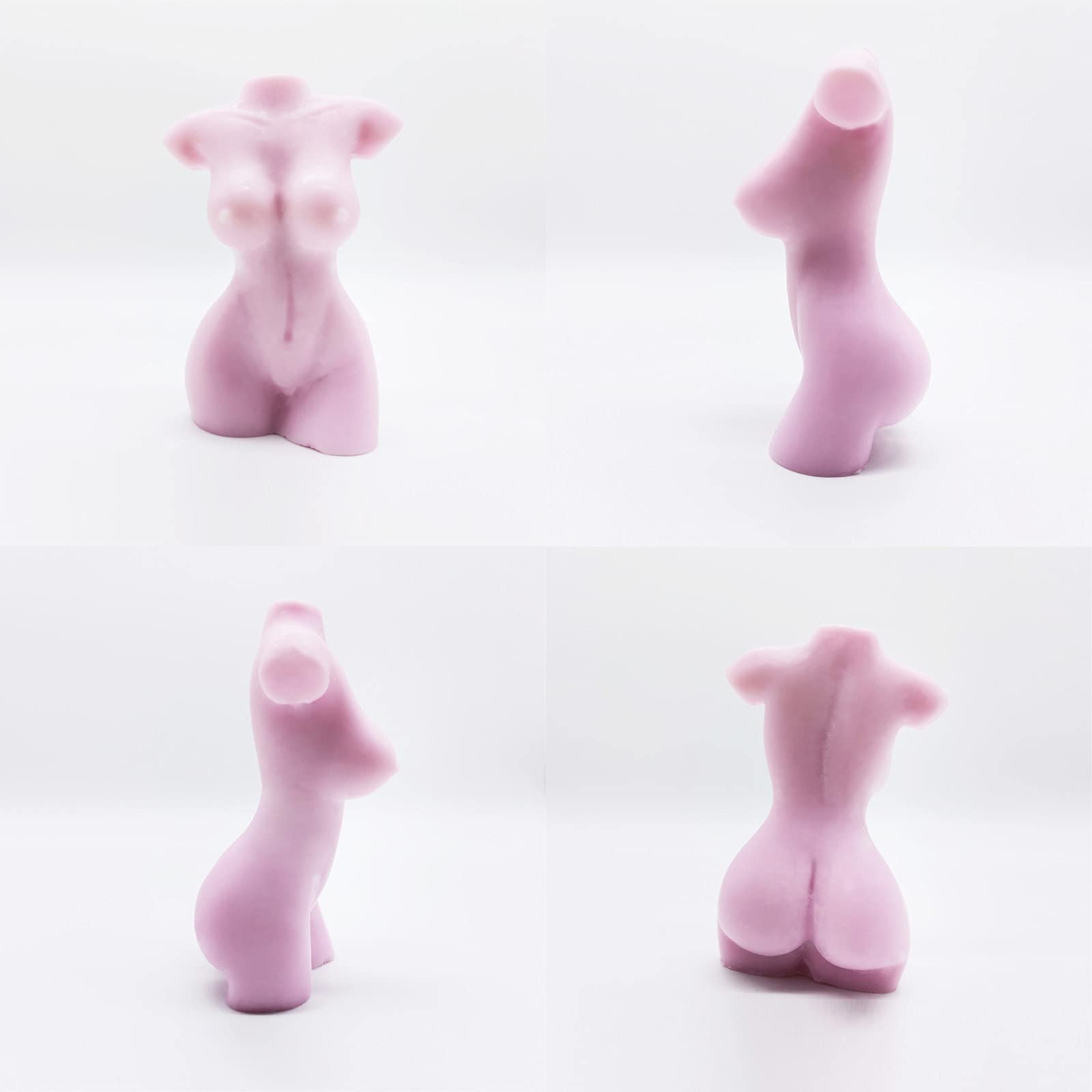 Premium Female Body Candle Molds - Silicone Candle Making Kits for DIY Candles, Soap & Epoxy Resin Crafts - Perfect for Romantic Gifts, Spa Decor & Home Fragrance Projects