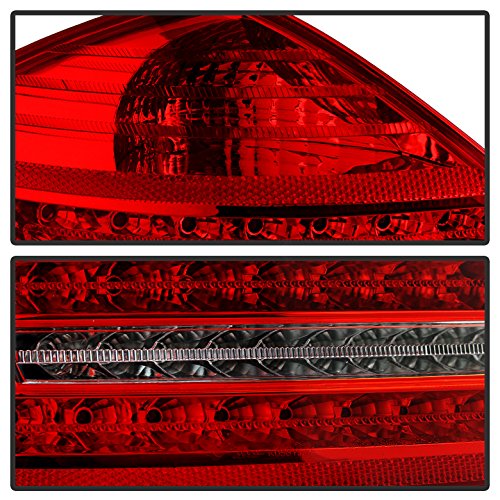 Mercedes Benz S Class W221 2007-2009 Euro LED Style Rear Brake Tail Lights - Perfect for Night Driving & Enhanced Safety