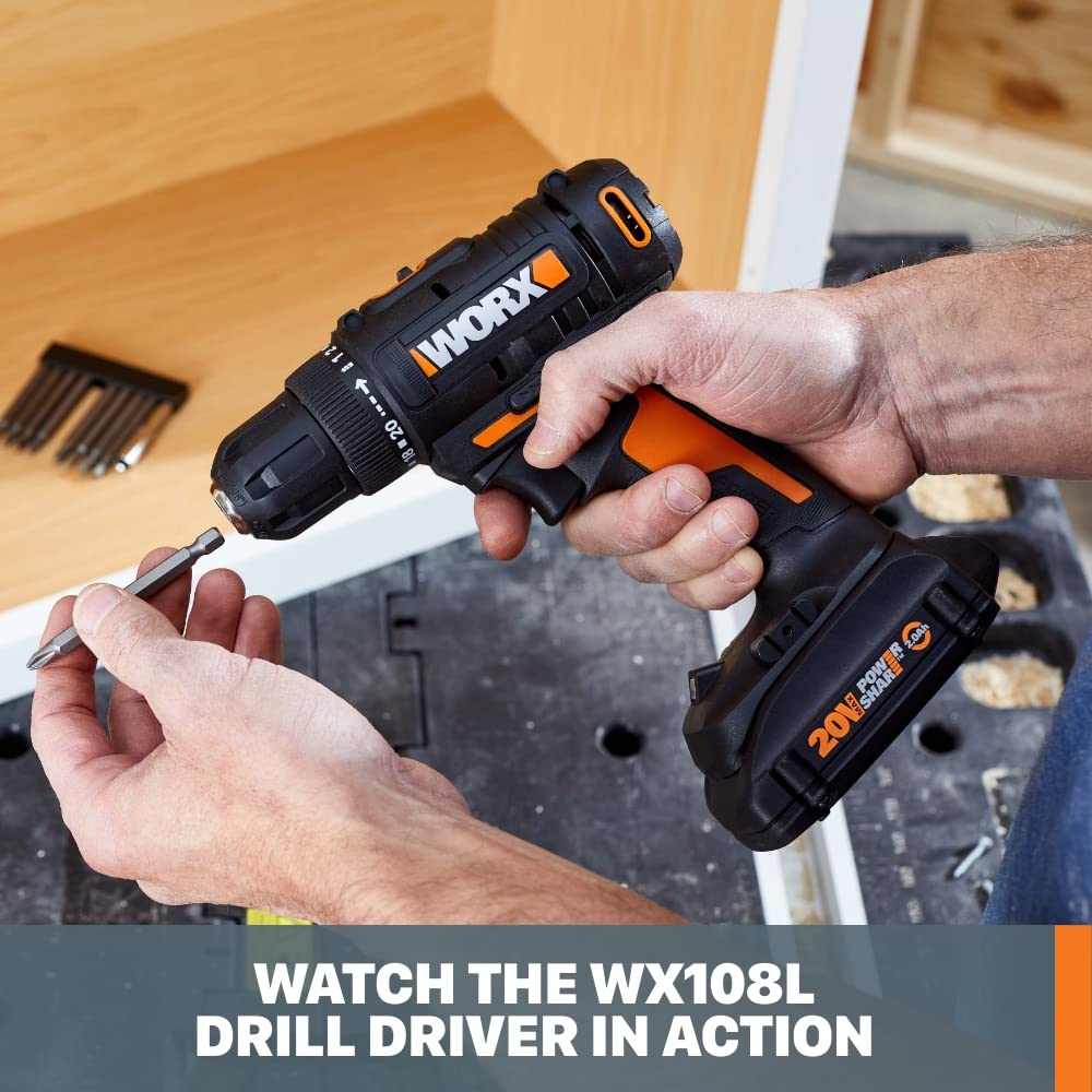 Worx WX100L 20V 3/8