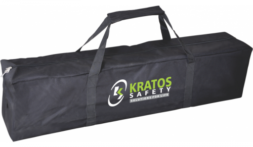 Kratos 10ft Confined Space Tripod for Rescue & Safety - Heavy Duty Aluminum Construction - Ideal for Construction, Industrial & Emergency Use
