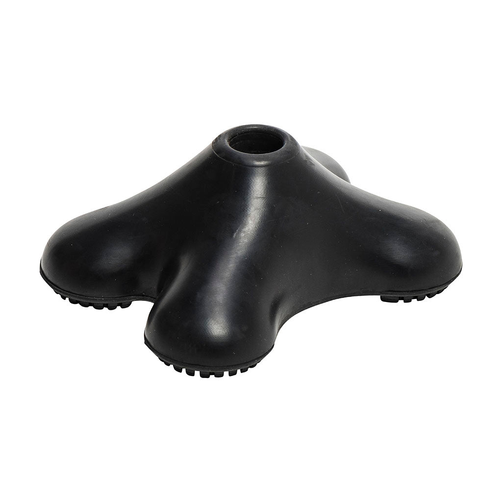 Quad Support Cane Tips for Walking Sticks - Non-Slip Rubber Replacement Feet for Stability & Safety - Ideal for Seniors & Mobility Assistance