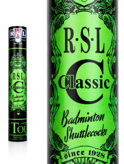 Premium RSL Classic Tourney Feather Badminton Shuttles - High-Quality Goose Feather Shuttlecocks for Professional Training & Tournament Play - Perfect for Indoor Badminton Courts & Competitive Matches