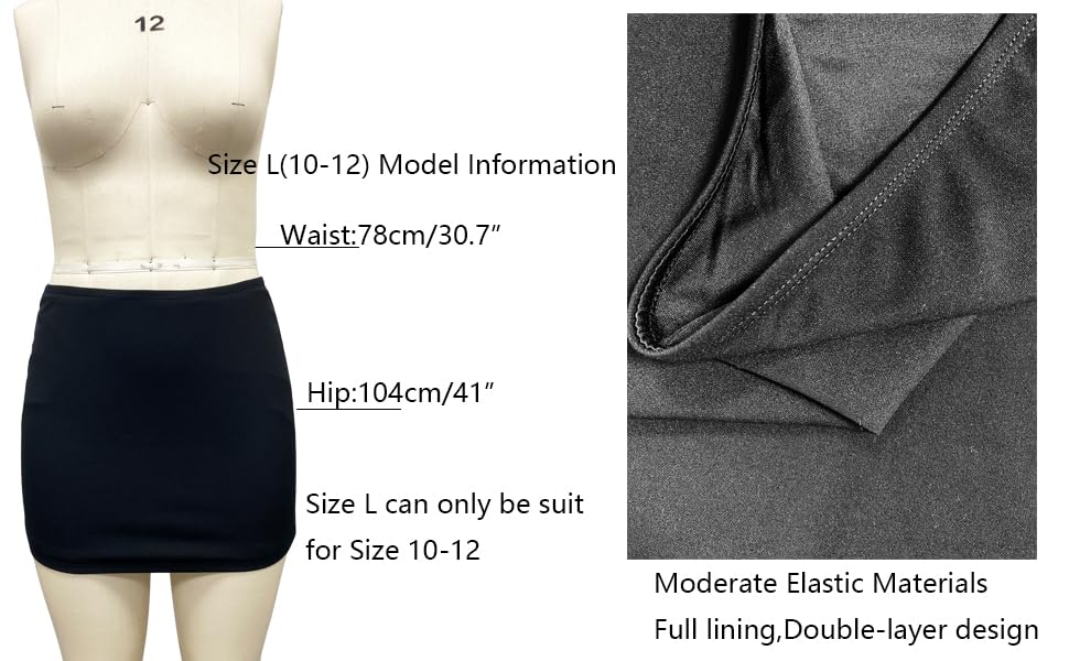 Women's White Mini Skirt - Mid Waist Stretch Bodycon Short Skirt for Women | Sexy Fitted Clubwear & Party Outfits | Perfect for Night Out, Date Night and Summer Fashion
