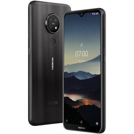 Nokia 7.2 Unlocked Smartphone 128GB Charcoal Black - GSM Compatible for AT&T T-Mobile | Premium Android Phone for Work, Travel & Entertainment