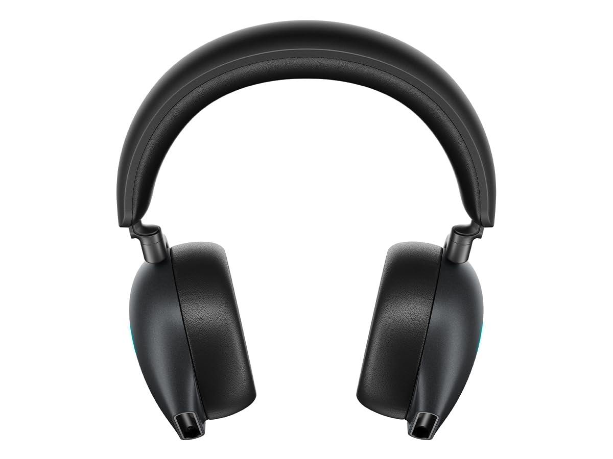 Dell Alienware AW920H Tri-Mode Wireless Gaming Headset with Bluetooth & Wired Connection - Dark Side of the Moon (Renewed) | Premium PC/PS5/Xbox Headphones for Streaming & Competitive Gaming