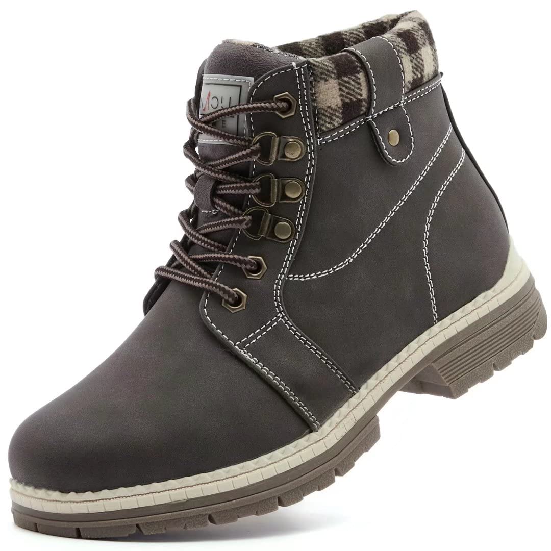 Best Women's Winter Snow Hiking Boots - Waterproof Insulated Trekking Shoes for Cold Weather - Perfect for Mountain Climbing, Trail Walking & Outdoor Adventures
