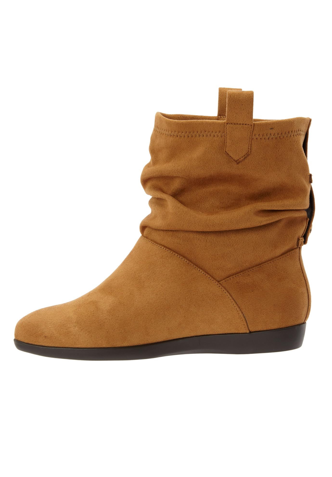 Comfortview Women's Wide Width The Demy Bootie - Comfortable & Stylish Ankle Boots for Work, Casual & Outdoor Wear