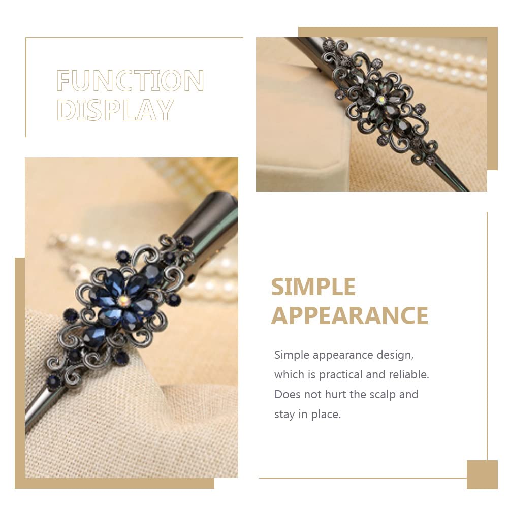 3pcs Vintage Hair Clips for Women & Girls - Retro Hair Tying & Sectioning Clips - Perfect for Styling, Braiding, and Salon Use