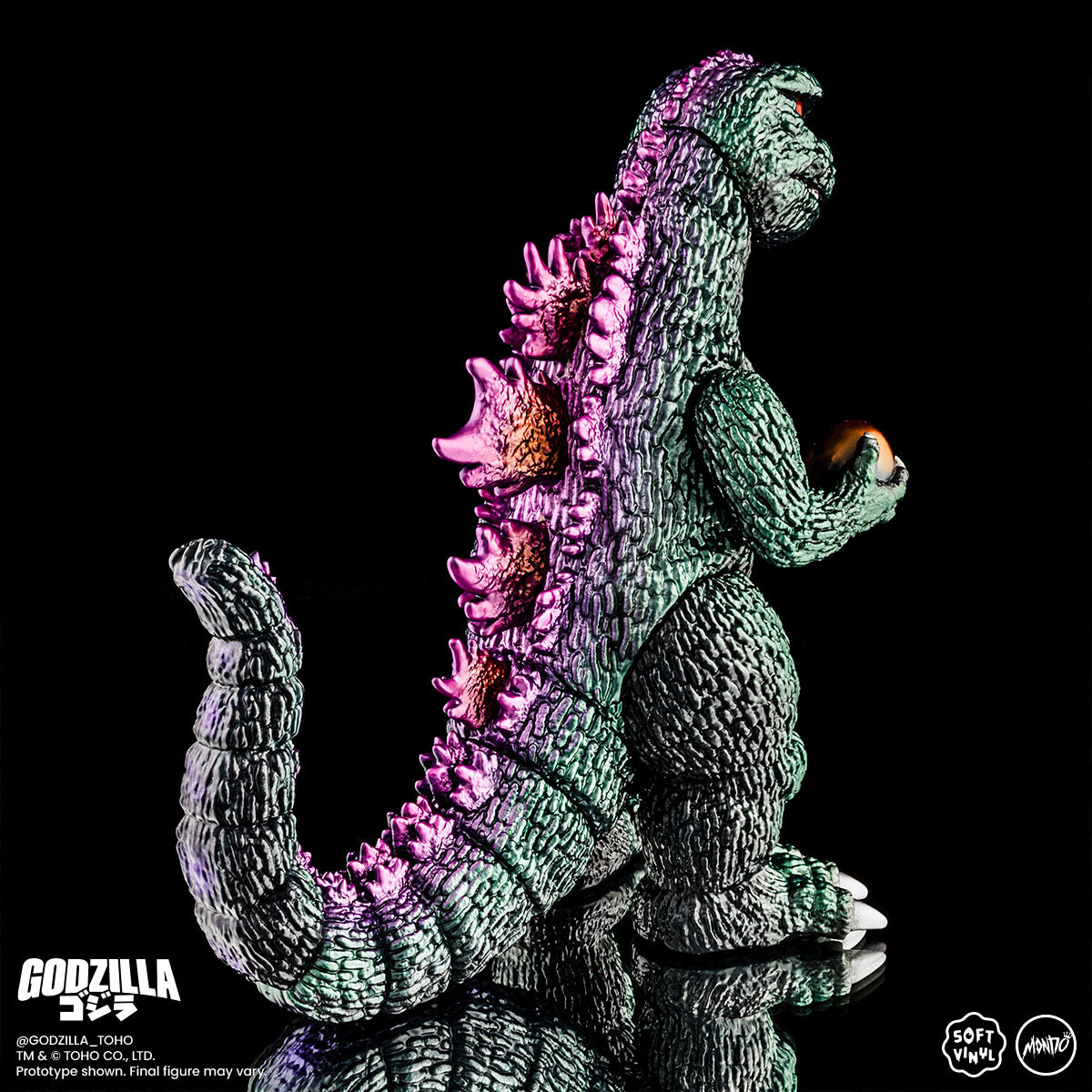 Godzilla vs Hedorah Soft Vinyl Figure Set - Limited Edition Oil Slick Variant - Japanese Kaiju Collectible for Display & Home Decor