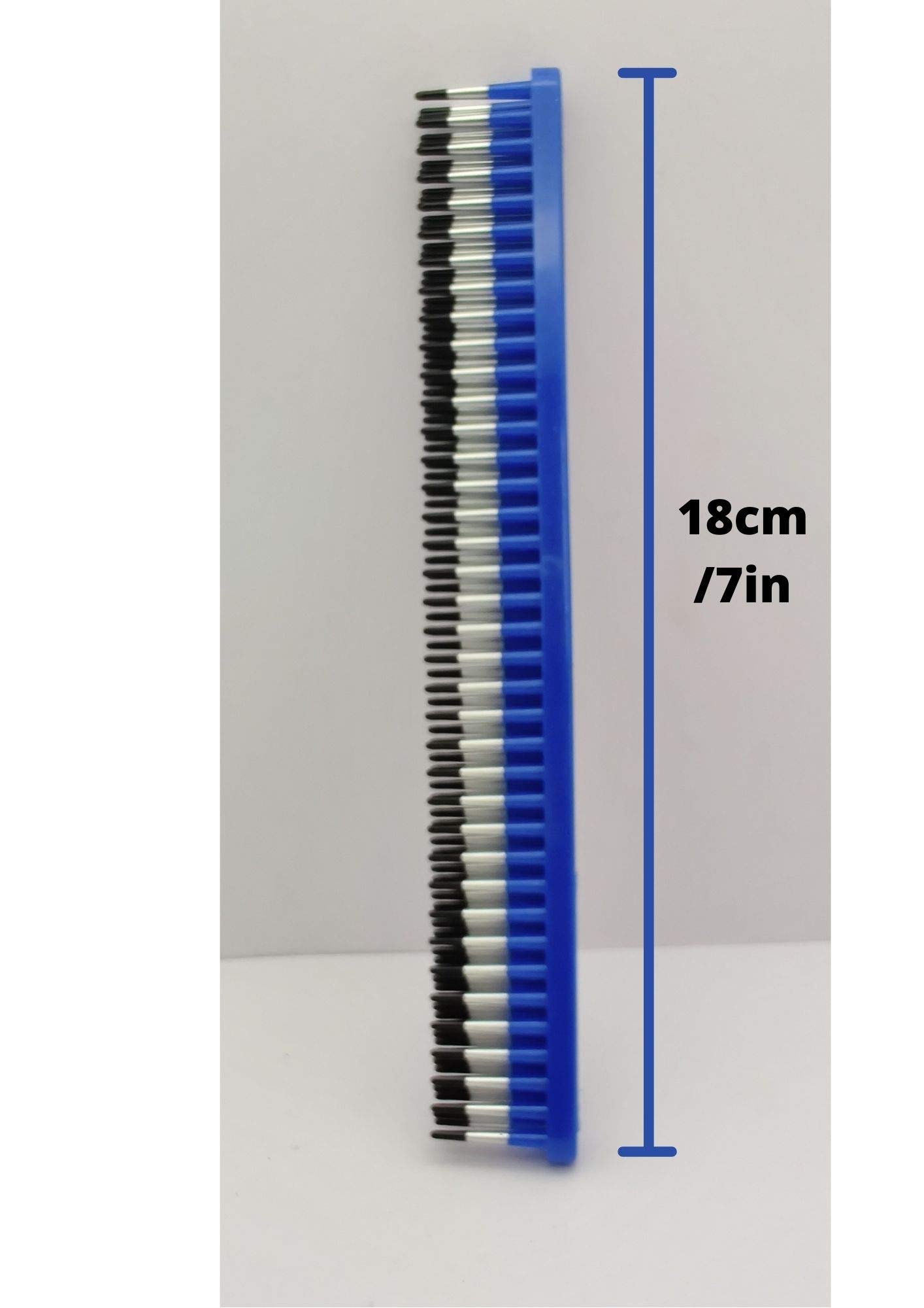 Brushman Multi-Tooth Detangling Hair Brush & Styling Comb - Best for All Hair Types, Facial Hair, and Beard Care | Perfect for Daily Grooming, Salon Styling & Travel