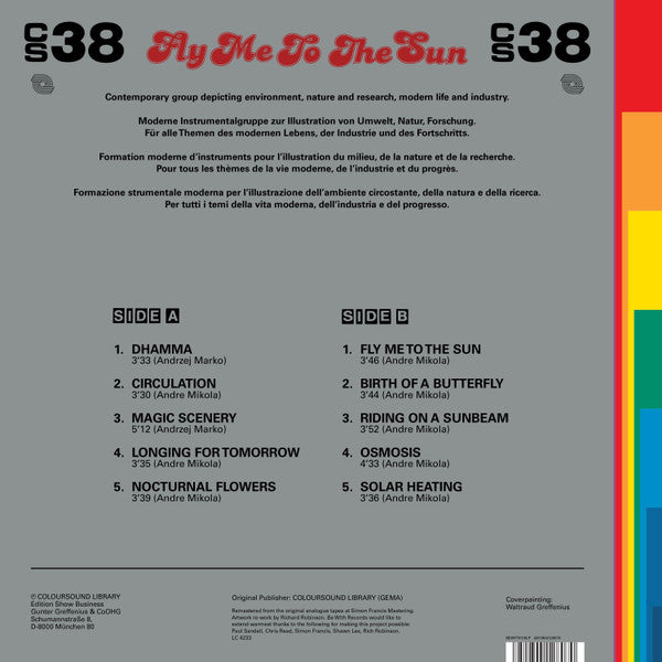 Fly Me To The Sun LP Album by Andrzej Marko & Andrzej Mikołajczak - Limited Edition Vinyl Record (Mint Condition) - Perfect for Jazz Collectors & Audiophiles